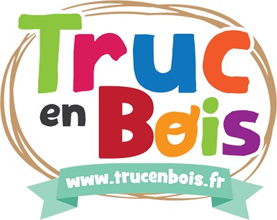 Jeu de construction créatif & écologique à partir de 3 ans - Truc en bois